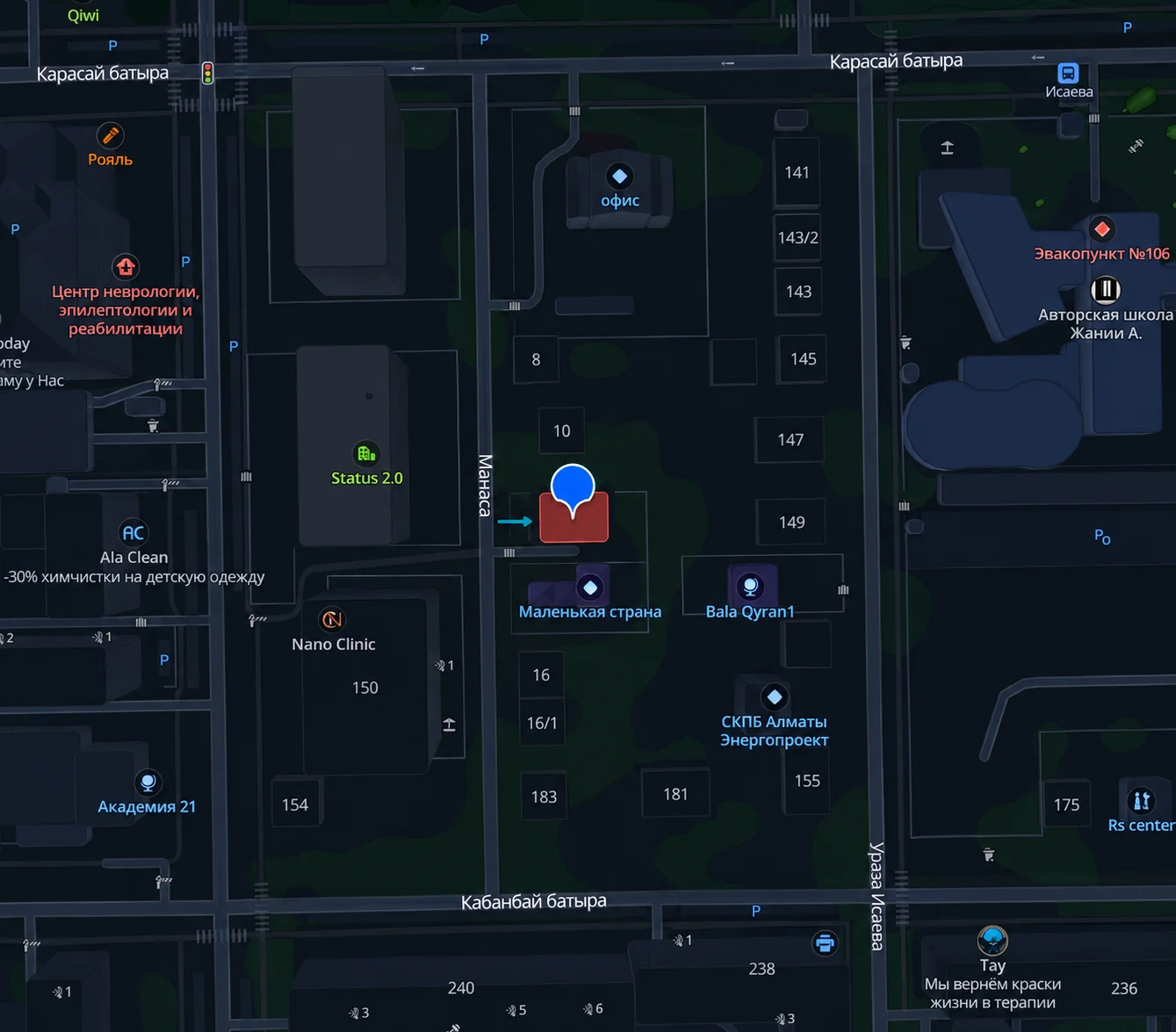 Карта проезда к офису CAD Системы в 2ГИС